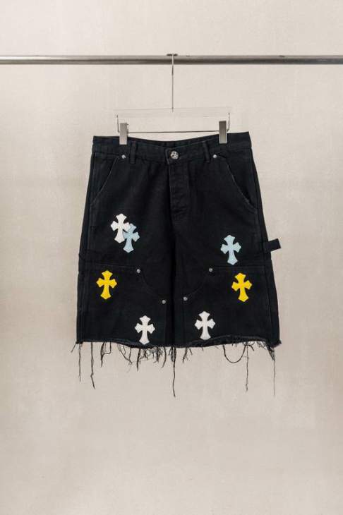 Picture of Chrome Hearts Jeans Short _SKUChromeHeartsS-XLhgntx338868